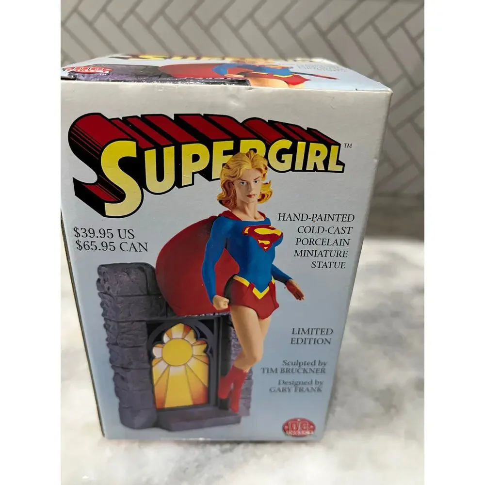 DC Direct Supergirl Limited Edition Porcelain Statue 1321/1750 Gary Frank Boxed